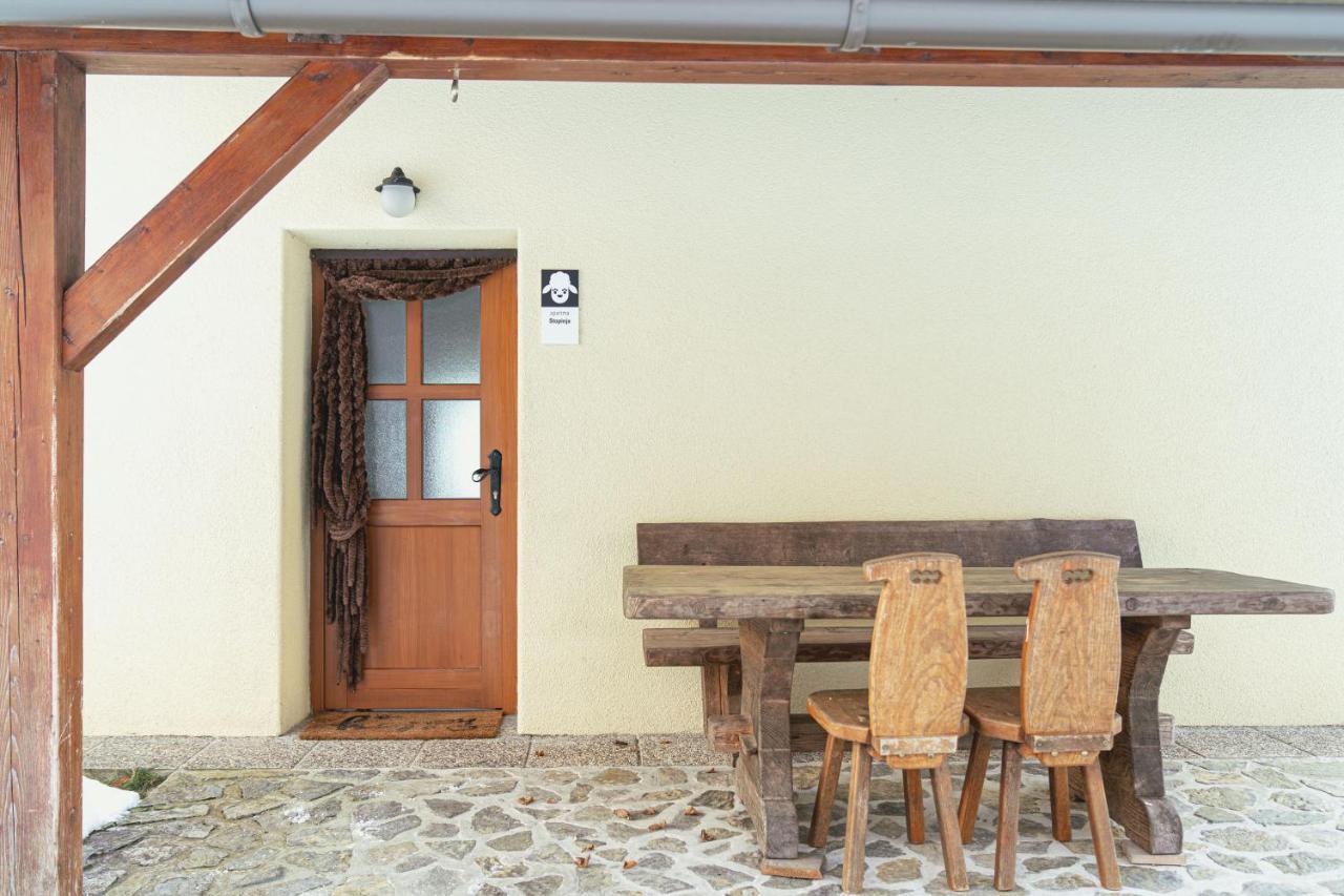 Ferienwohnung Organic Tourist Farm Pri Plajerju Trenta Exterior foto