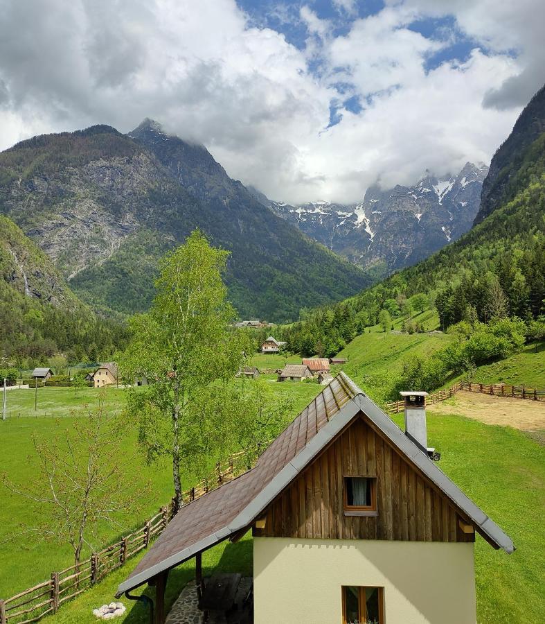 Ferienwohnung Organic Tourist Farm Pri Plajerju Trenta Exterior foto