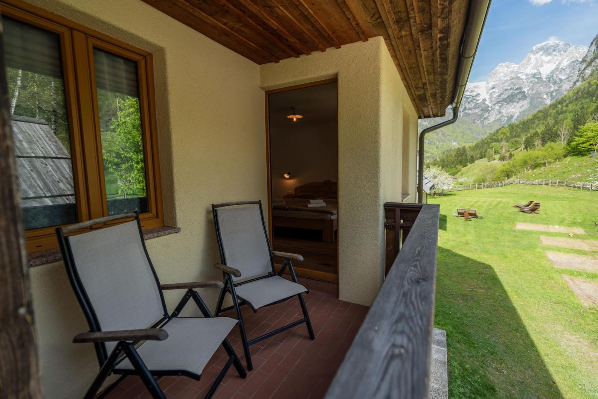Ferienwohnung Organic Tourist Farm Pri Plajerju Trenta Exterior foto