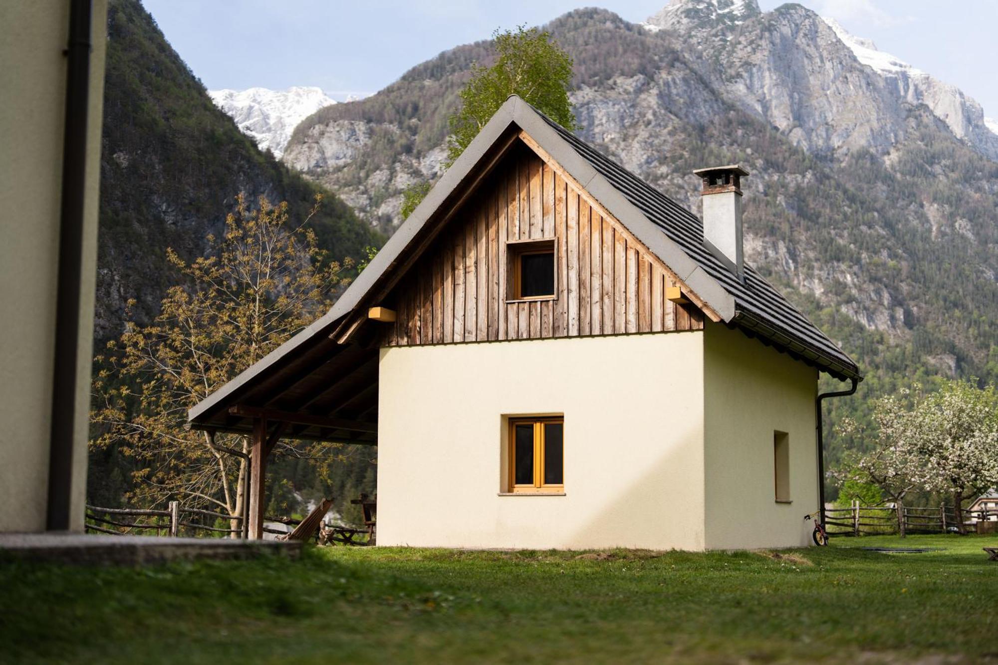 Ferienwohnung Organic Tourist Farm Pri Plajerju Trenta Exterior foto