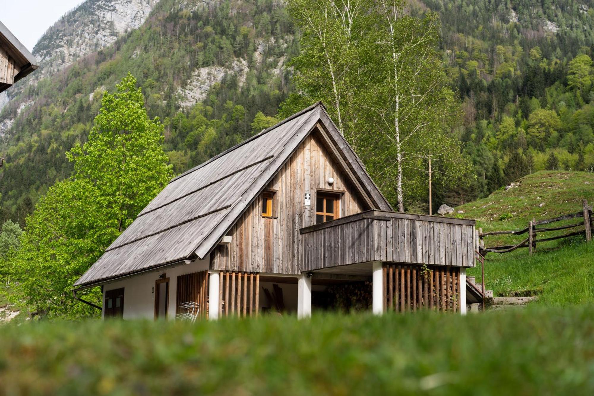 Ferienwohnung Organic Tourist Farm Pri Plajerju Trenta Exterior foto